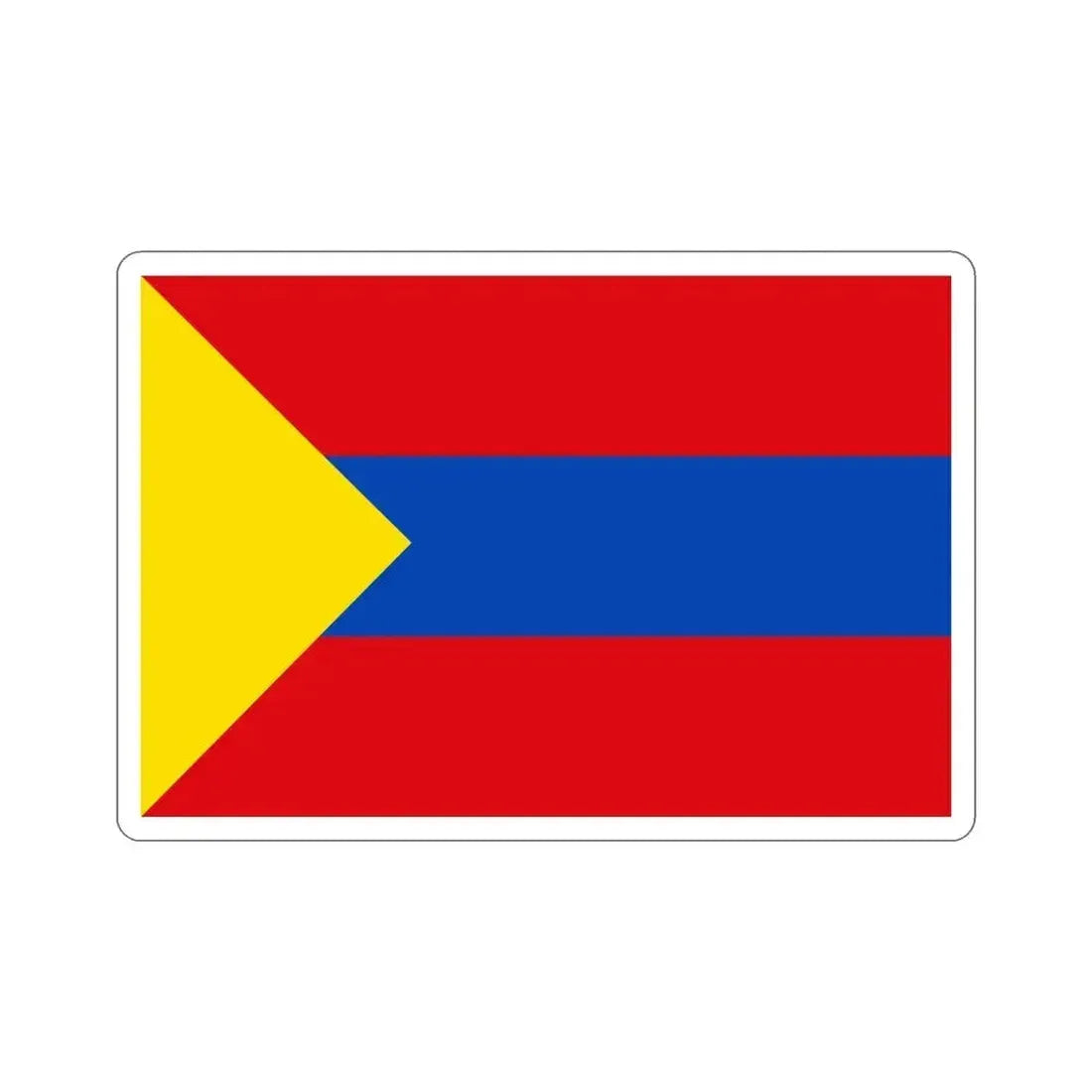 Flag of Pasto Colombia STICKER Vinyl Die-Cut Decal 5 Inch - The Sticker Space