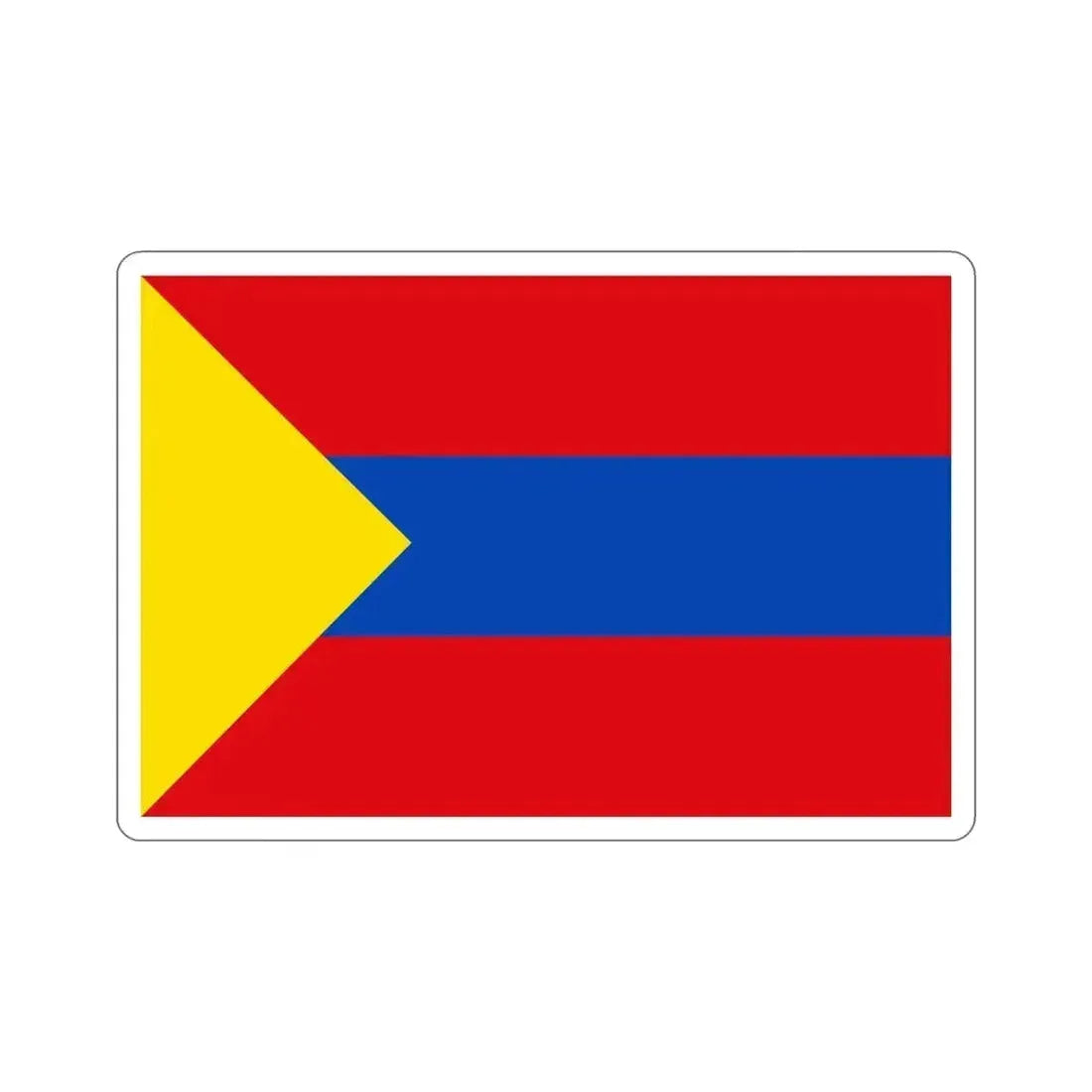 Flag of Pasto Colombia STICKER Vinyl Die-Cut Decal 6 Inch - The Sticker Space