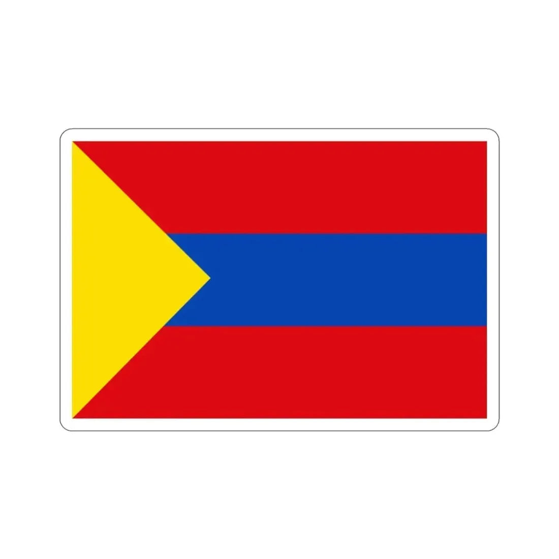 Flag of Pasto Colombia STICKER Vinyl Die-Cut Decal - The Sticker Space