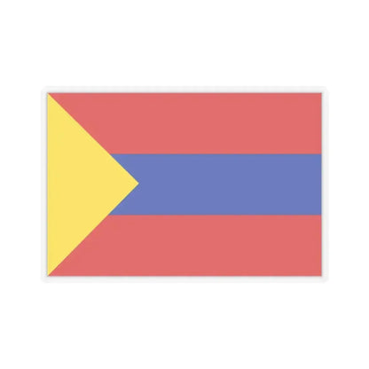 Flag of Pasto Colombia - STICKER Vinyl Kiss-Cut Decal 2 Inch Transparent - The Sticker Space