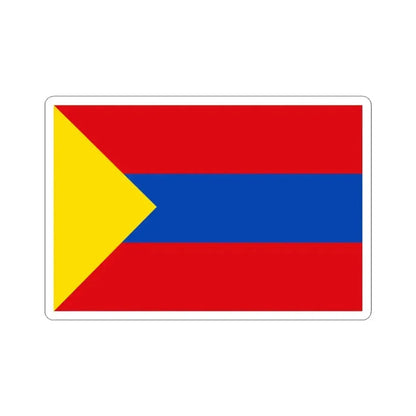 Flag of Pasto Colombia - STICKER Vinyl Kiss-Cut Decal 3 Inch White - The Sticker Space