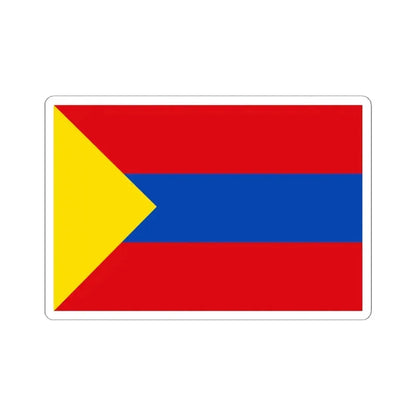 Flag of Pasto Colombia - STICKER Vinyl Kiss-Cut Decal 6 Inch White - The Sticker Space