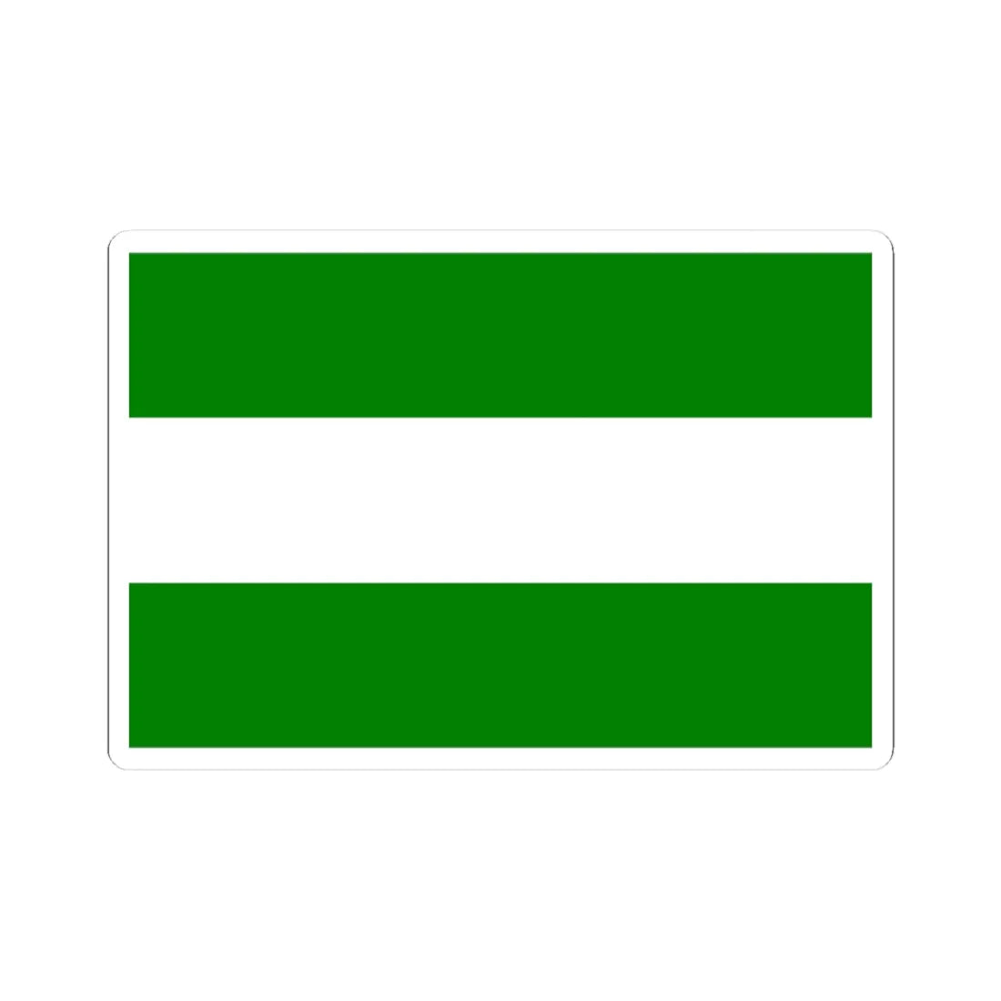 Flag of Pasundan (Indonesia) STICKER Vinyl Kiss-Cut Decal 3 Inch White - The Sticker Space