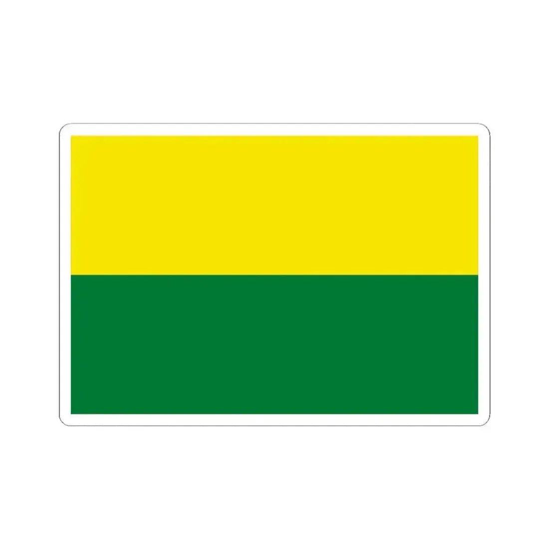 Flag of Patacamaya Bolivia (Bolivia) STICKER Vinyl Kiss-Cut Decal 2 Inch White - The Sticker Space