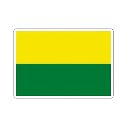 Flag of Patacamaya Bolivia (Bolivia) STICKER Vinyl Kiss-Cut Decal 3 Inch White - The Sticker Space