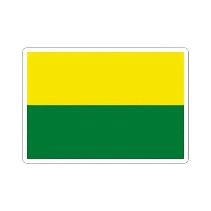 Flag of Patacamaya Bolivia (Bolivia) STICKER Vinyl Kiss-Cut Decal 4 Inch White - The Sticker Space