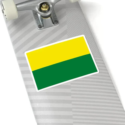 Flag of Patacamaya Bolivia (Bolivia) STICKER Vinyl Kiss-Cut Decal - The Sticker Space