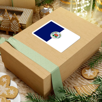 Flag of Pathum Thani (Thailand) STICKER Vinyl Kiss-Cut Decal - The Sticker Space