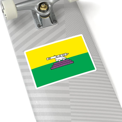 Flag of Pattani Province (Thailand) STICKER Vinyl Kiss-Cut Decal - The Sticker Space