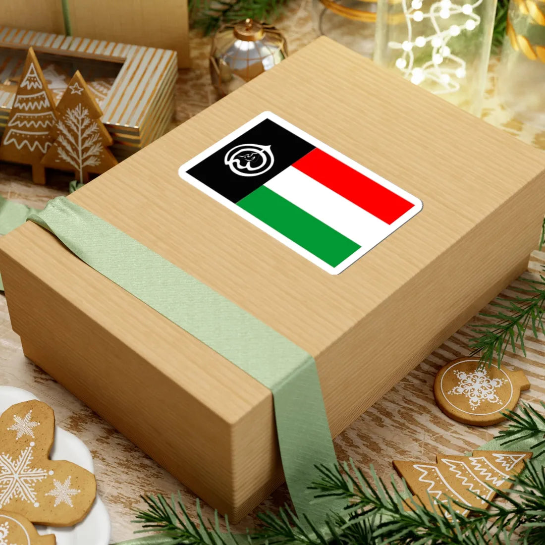 Flag of Pattani (Thailand) STICKER Vinyl Kiss-Cut Decal - The Sticker Space