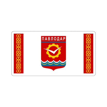 Flag of Pavlodar Kazakhstan STICKER Vinyl Die-Cut Decal 2 Inch - The Sticker Space