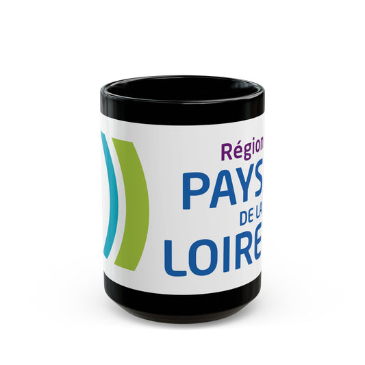 Flag of Pays de la Loire France 2 - Black Coffee Mug-15oz-The Sticker Space