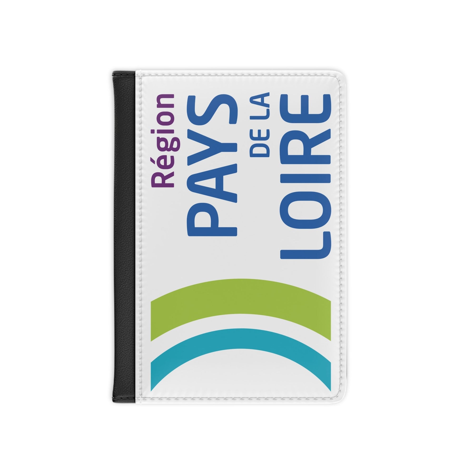 Flag of Pays de la Loire France 2 - Passport Holder-3.9" x 5.8"-The Sticker Space