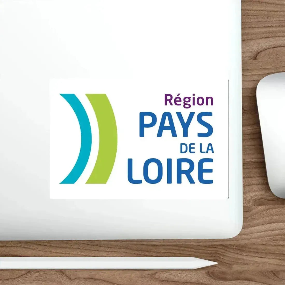 Flag of Pays de la Loire France 2 STICKER Vinyl Die-Cut Decal - The Sticker Space