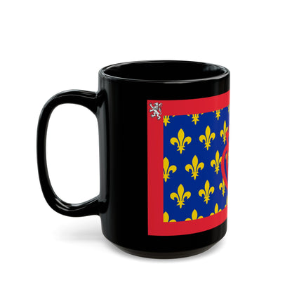 Flag of Pays de la Loire France - Black Coffee Mug-The Sticker Space