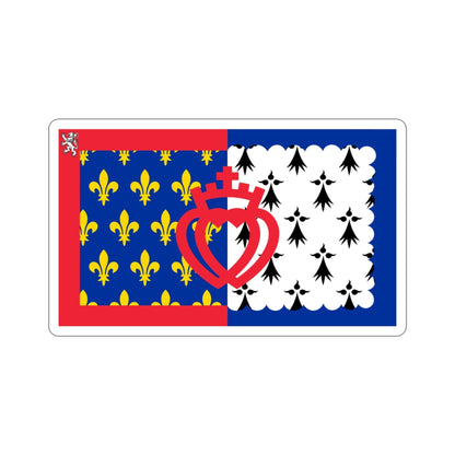 Flag of Pays de la Loire France STICKER Vinyl Die-Cut Decal-3 Inch-The Sticker Space