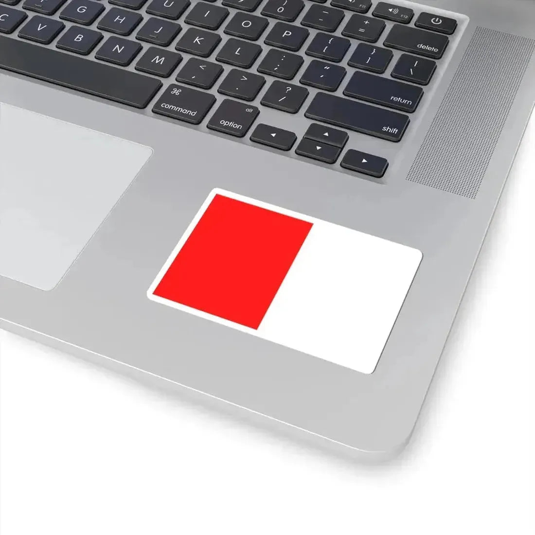 Flag of Pecq (Belgium) STICKER Vinyl Kiss-Cut Decal - The Sticker Space