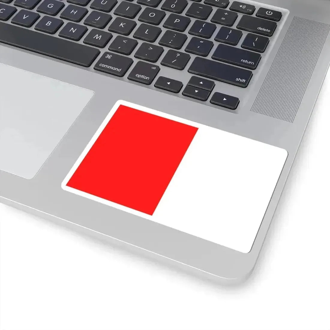 Flag of Pecq (Belgium) STICKER Vinyl Kiss-Cut Decal - The Sticker Space