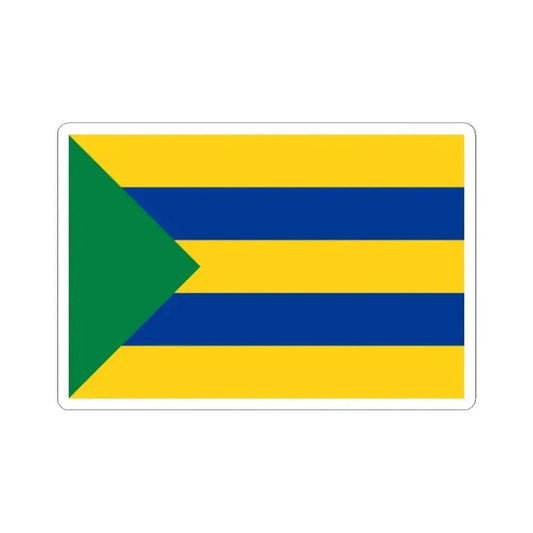 Flag of Pedernales (Ecuador) STICKER Vinyl Kiss-Cut Decal 2 Inch White - The Sticker Space