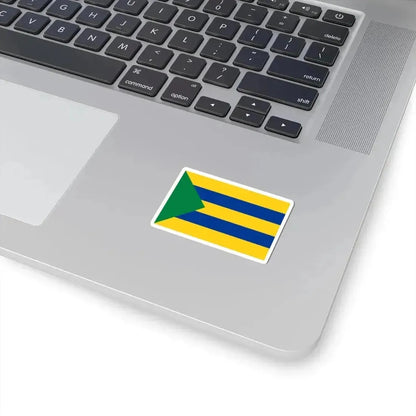 Flag of Pedernales (Ecuador) STICKER Vinyl Kiss-Cut Decal - The Sticker Space