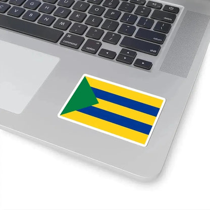 Flag of Pedernales (Ecuador) STICKER Vinyl Kiss-Cut Decal - The Sticker Space