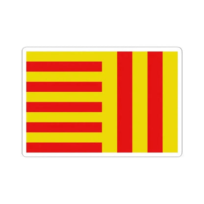 Flag of Peer (Belgium) STICKER Vinyl Kiss-Cut Decal 2 Inch White - The Sticker Space