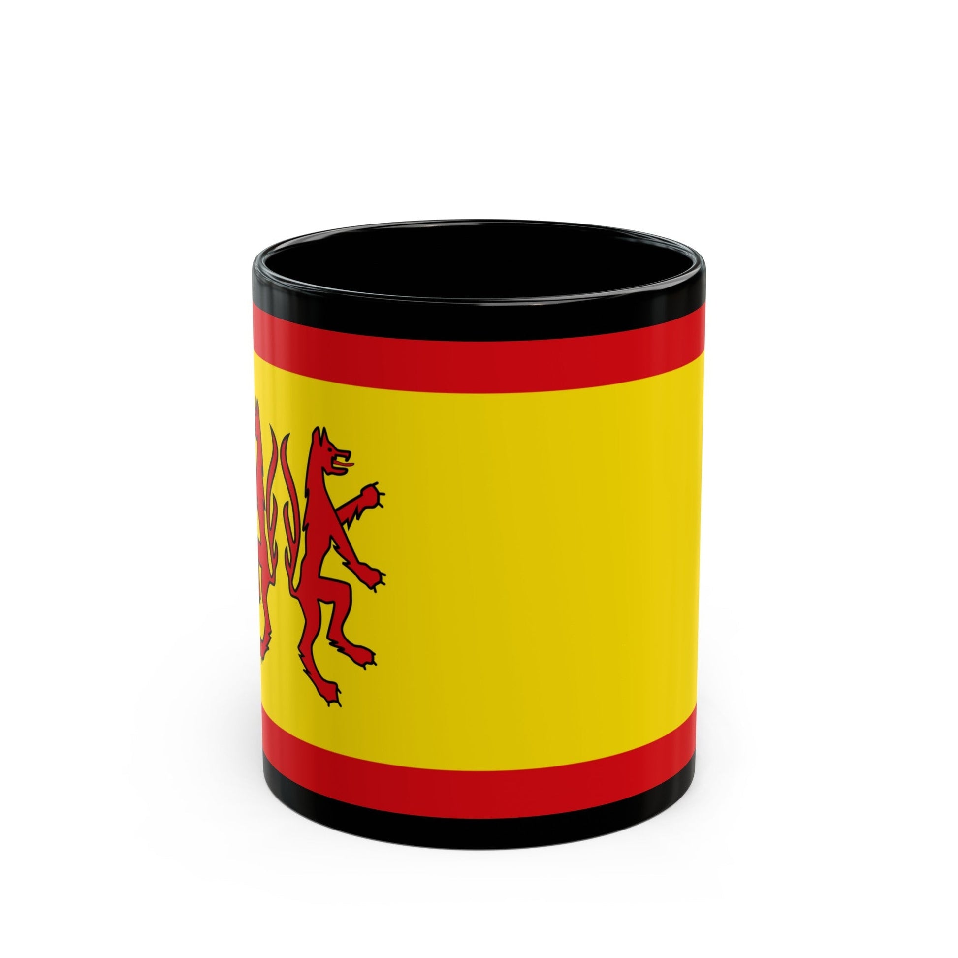 Flag of Peine Germany - Black Coffee Mug-11oz-The Sticker Space