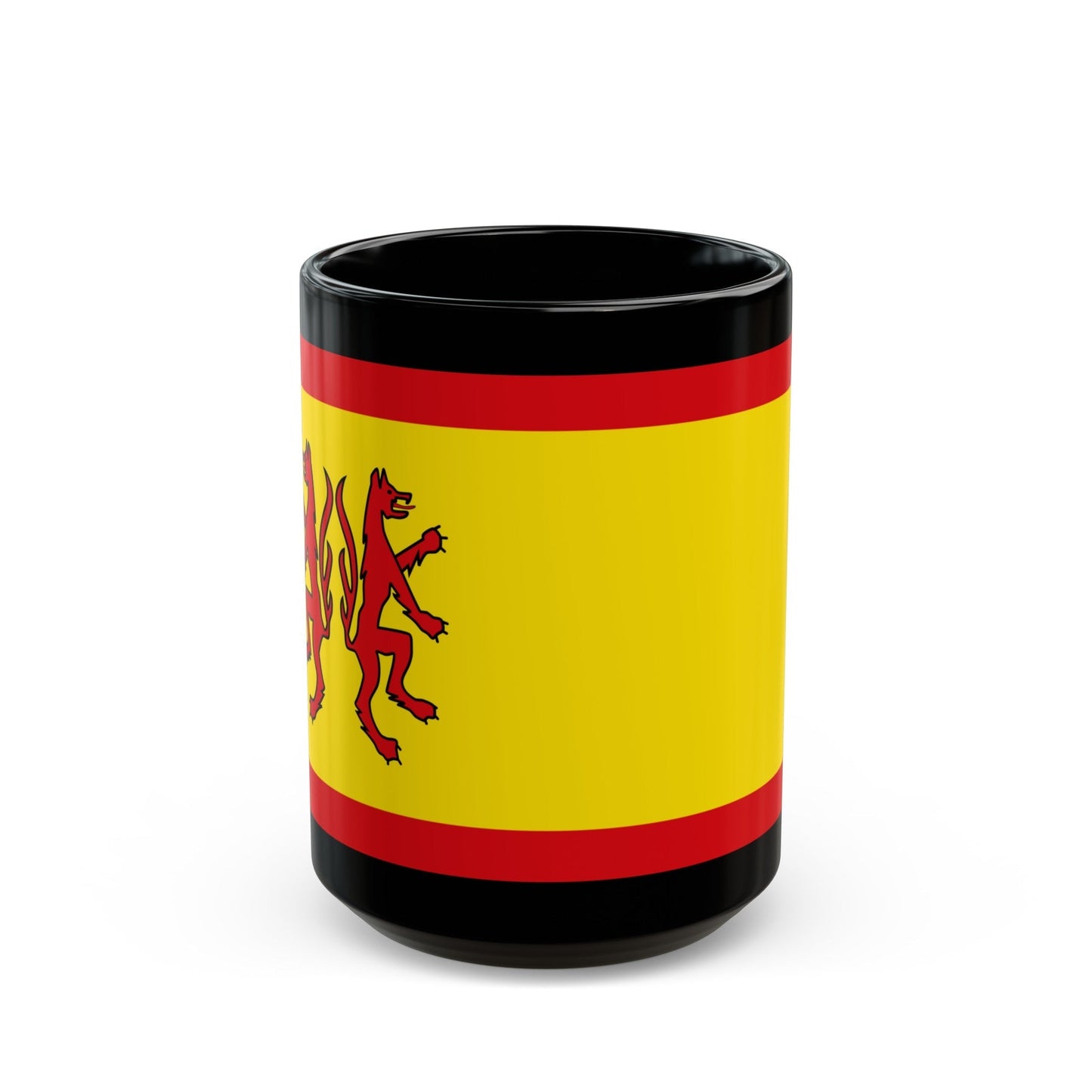 Flag of Peine Germany - Black Coffee Mug-15oz-The Sticker Space