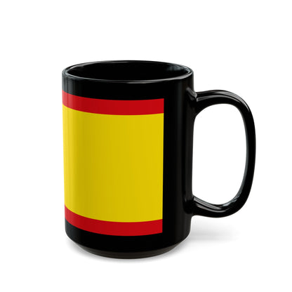 Flag of Peine Germany - Black Coffee Mug-The Sticker Space