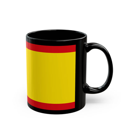 Flag of Peine Germany - Black Coffee Mug-The Sticker Space