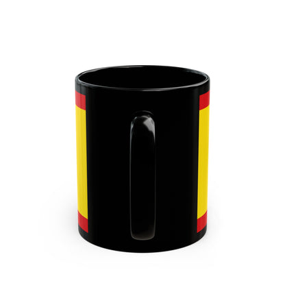 Flag of Peine Germany - Black Coffee Mug-The Sticker Space