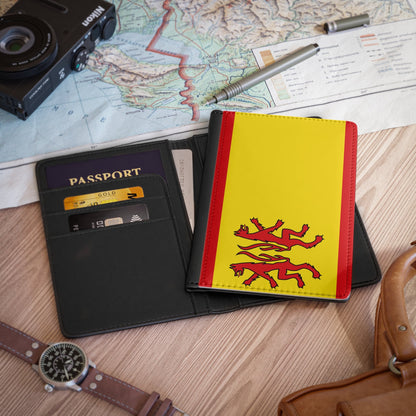 Flag of Peine Germany - Passport Holder-3.9" x 5.8"-The Sticker Space