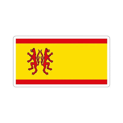 Flag of Peine Germany STICKER Vinyl Die-Cut Decal 4 Inch - The Sticker Space