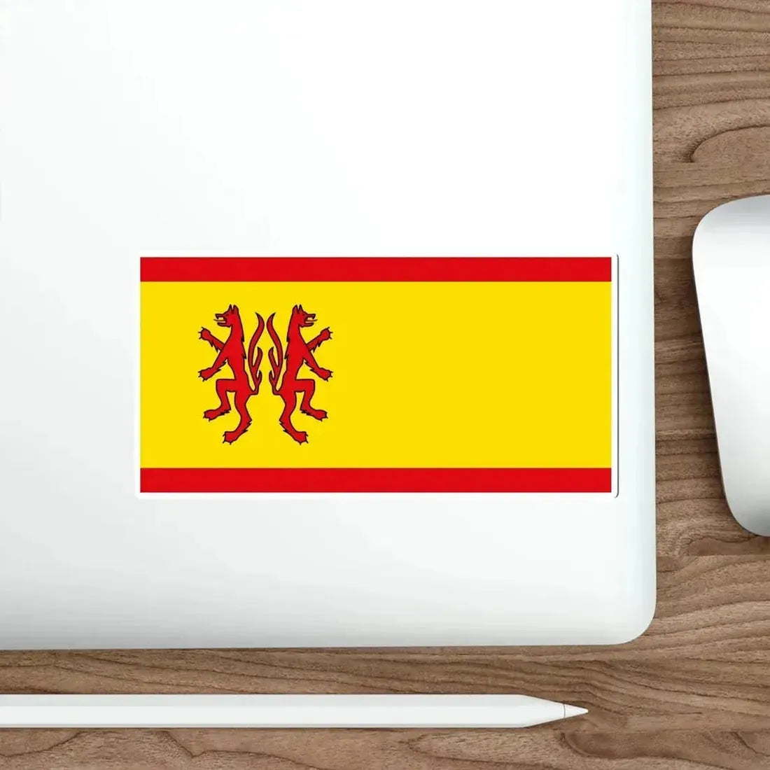Flag of Peine Germany STICKER Vinyl Die-Cut Decal - The Sticker Space
