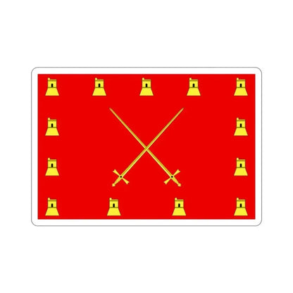 Flag of Pembroke Malta STICKER Vinyl Die-Cut Decal 2 Inch - The Sticker Space