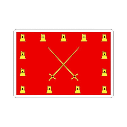 Flag of Pembroke Malta STICKER Vinyl Die-Cut Decal 6 Inch - The Sticker Space