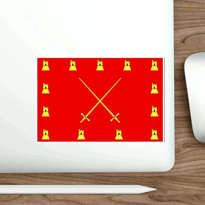 Flag of Pembroke Malta STICKER Vinyl Die-Cut Decal - The Sticker Space