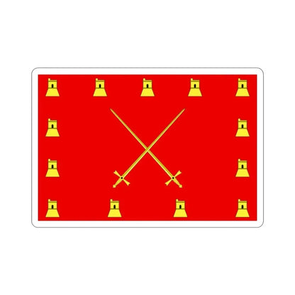 Flag of Pembroke Malta STICKER Vinyl Die-Cut Decal - The Sticker Space