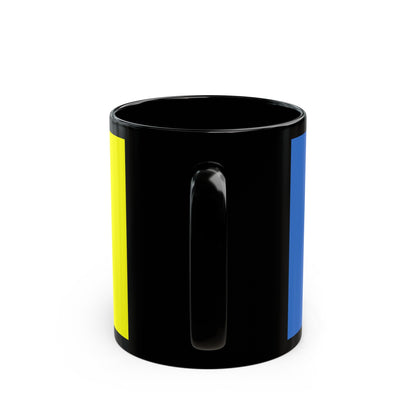 Flag of Penang Malaysia - Black Coffee Mug-The Sticker Space