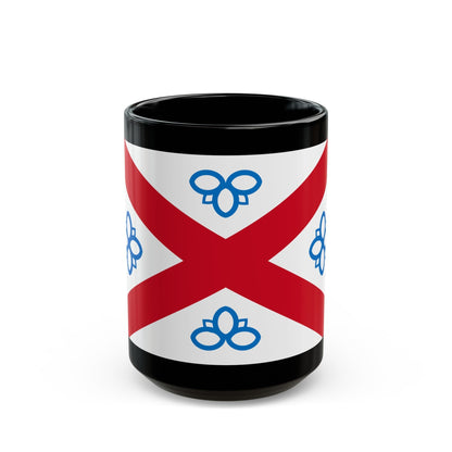 Flag of Penrith UK - Black Coffee Mug-15oz-The Sticker Space