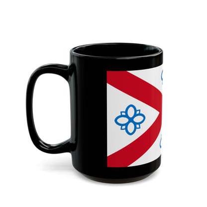 Flag of Penrith UK - Black Coffee Mug-The Sticker Space