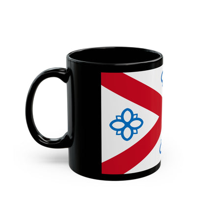 Flag of Penrith UK - Black Coffee Mug-The Sticker Space