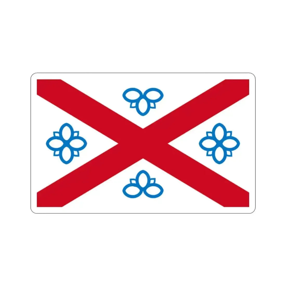 Flag of Penrith UK STICKER Vinyl Die-Cut Decal 2 Inch - The Sticker Space