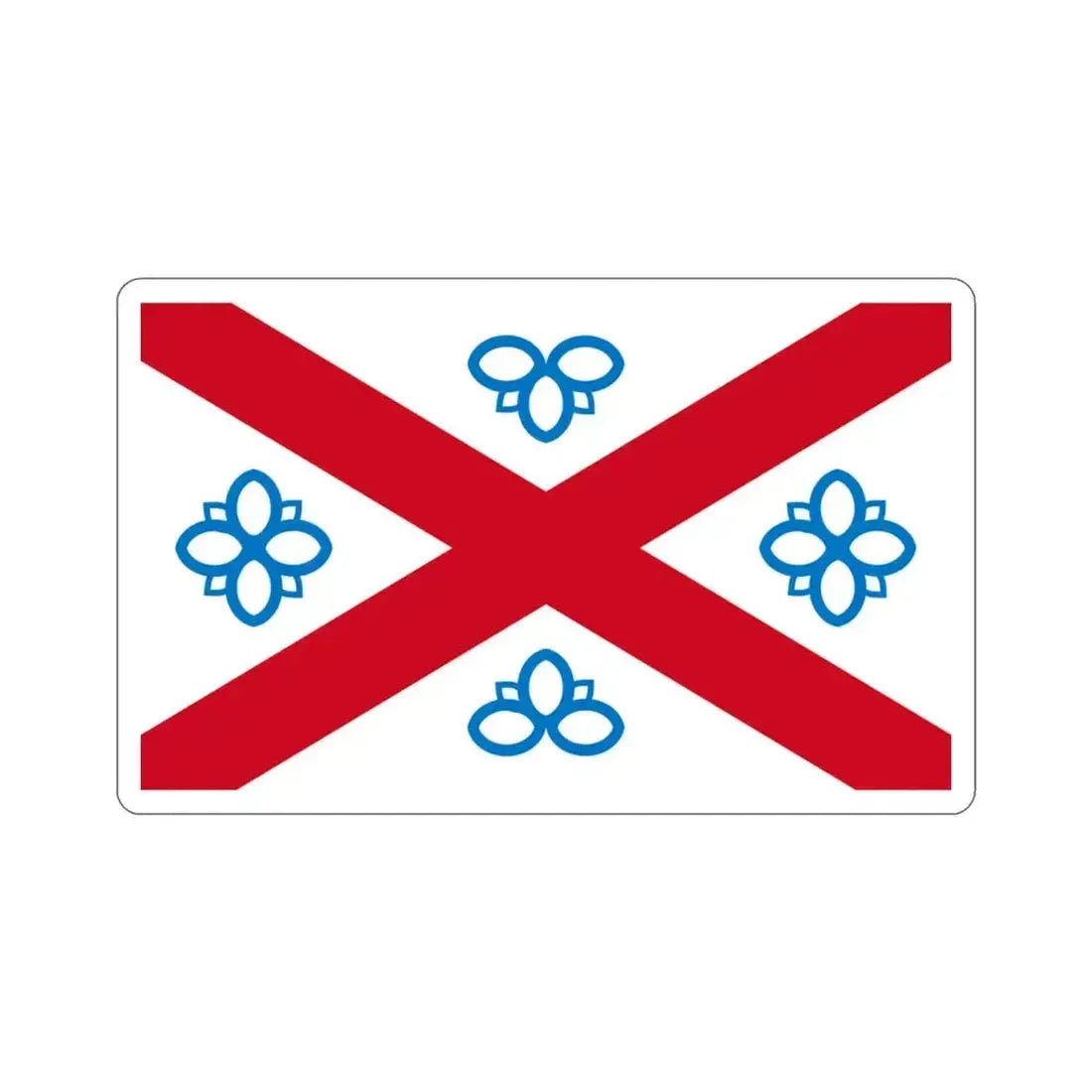Flag of Penrith UK STICKER Vinyl Die-Cut Decal 3 Inch - The Sticker Space
