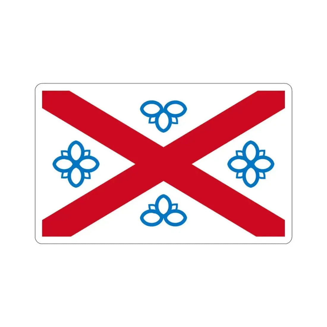 Flag of Penrith UK STICKER Vinyl Die-Cut Decal 3 Inch - The Sticker Space