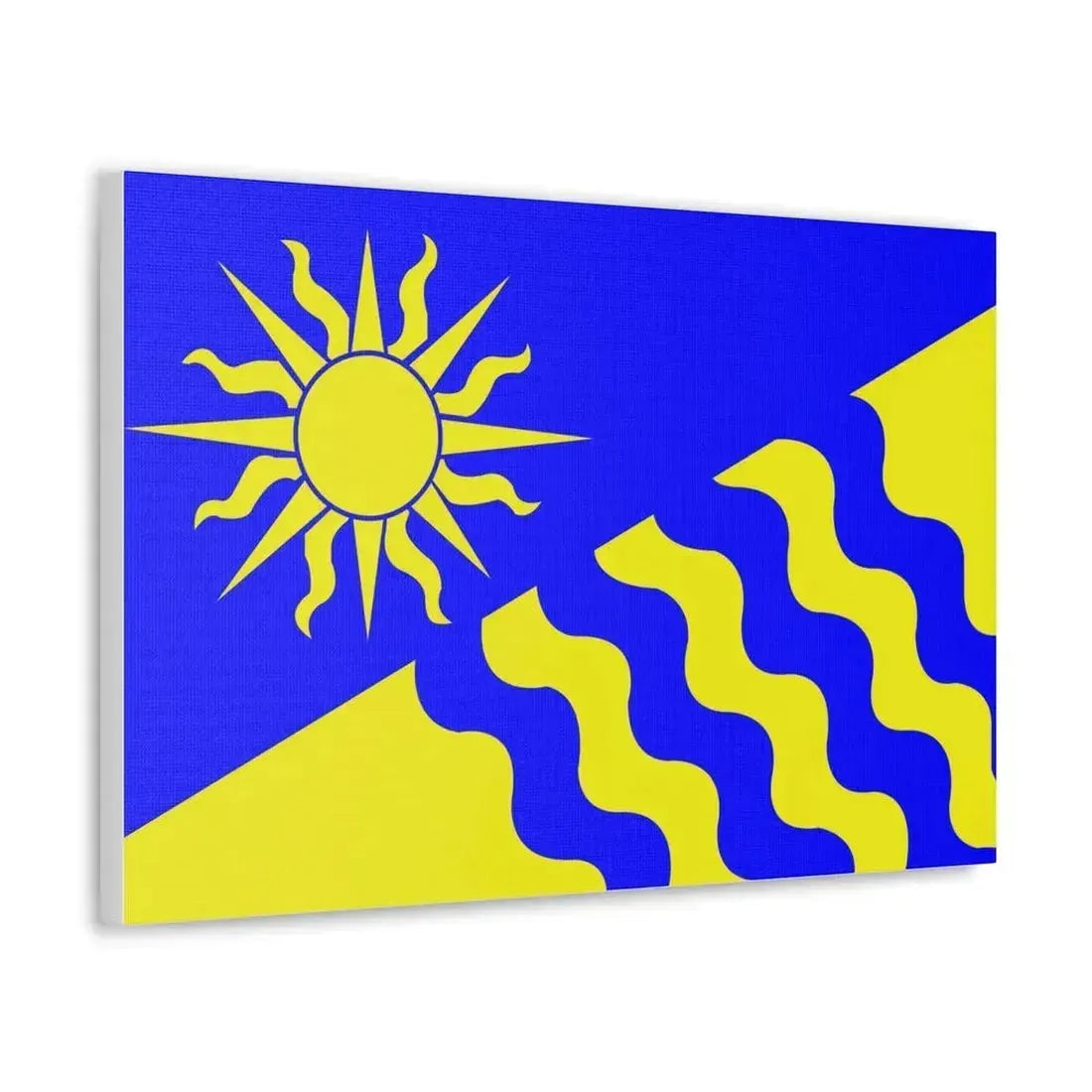Flag of Penticton BC Canada - Canvas Wall Art - The Sticker Space