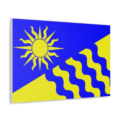 Flag of Penticton BC Canada - Canvas Wall Art - The Sticker Space