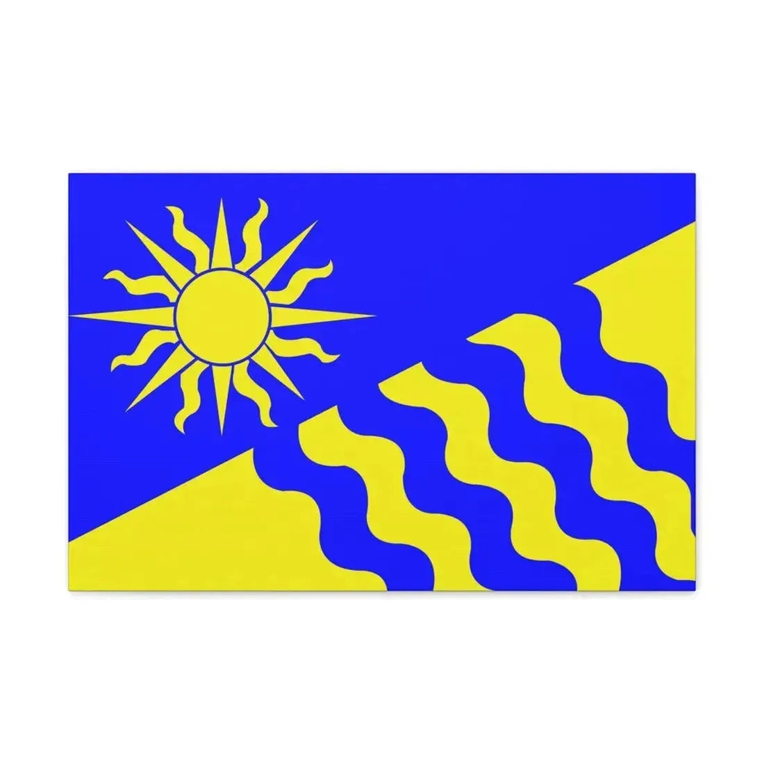 Flag of Penticton BC Canada - Canvas Wall Art - The Sticker Space