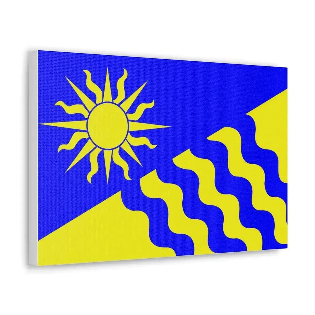 Flag of Penticton BC Canada - Canvas Wall Art - The Sticker Space