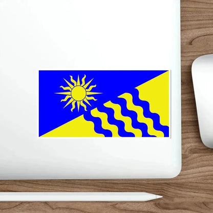 Flag of Penticton BC Canada STICKER Vinyl Die-Cut Decal - The Sticker Space